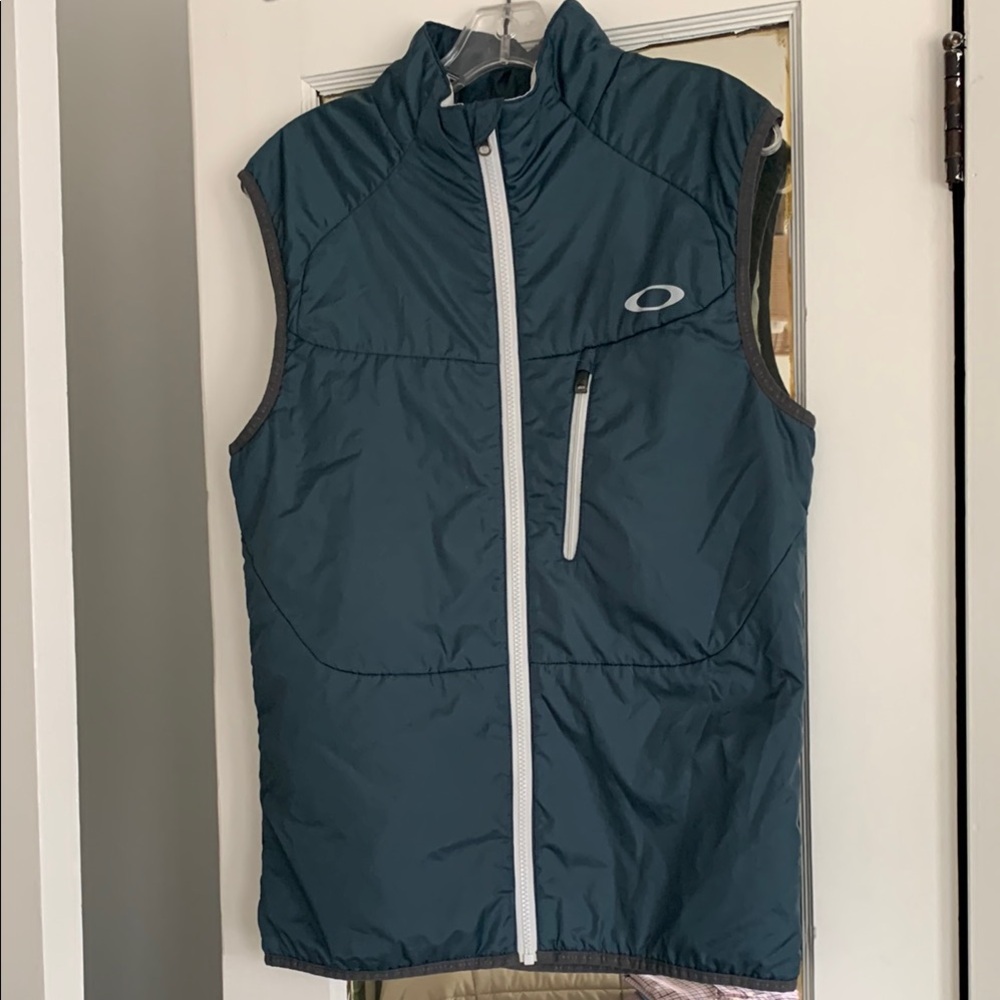 Oakley Blue and White Ski Vest